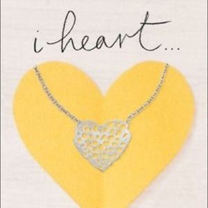 Chloe + Isabel Jewelry - Open Heart Sterling Silver necklace Chloe + Isabel Jewelry - Open Heart Sterling Silver necklace